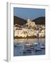 Harbour and Town, Cadaques, Costa Brava, Catalonia, Spain, Mediterranean, Europe-Stuart Black-Framed Photographic Print