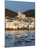 Harbour and Town, Cadaques, Costa Brava, Catalonia, Spain, Mediterranean, Europe-Stuart Black-Mounted Photographic Print