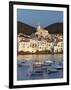 Harbour and Town, Cadaques, Costa Brava, Catalonia, Spain, Mediterranean, Europe-Stuart Black-Framed Photographic Print