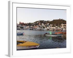 Harbour and Town Houses, St. George's, Grenada, Windward Islands, West Indies, Caribbean-Christian Kober-Framed Photographic Print