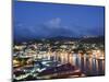 Harbour and Town Houses, St. George's, Grenada, Windward Islands, West Indies, Caribbean-Christian Kober-Mounted Photographic Print