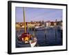 Harbour and Town of Faaborg, Denmark-Paul Harris-Framed Photographic Print