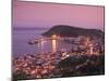 Harbour and Town of Horta, Faial Island, Azores, Portugal-Alan Copson-Mounted Photographic Print