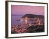 Harbour and Town of Horta, Faial Island, Azores, Portugal-Alan Copson-Framed Photographic Print