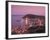 Harbour and Town of Horta, Faial Island, Azores, Portugal-Alan Copson-Framed Photographic Print