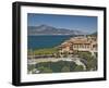 Harbour and Town of Torre Del Benaco, Lake Garda, Veneto, Italian Lakes, Italy-James Emmerson-Framed Photographic Print