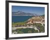 Harbour and Town of Torre Del Benaco, Lake Garda, Veneto, Italian Lakes, Italy-James Emmerson-Framed Photographic Print