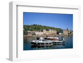 Harbour and Waterfront, Oban, Argyll, Strathclyde, Scotland, United Kingdom-Geoff Renner-Framed Photographic Print