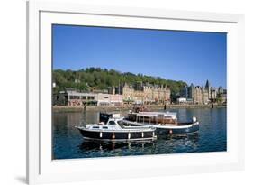 Harbour and Waterfront, Oban, Argyll, Strathclyde, Scotland, United Kingdom-Geoff Renner-Framed Photographic Print