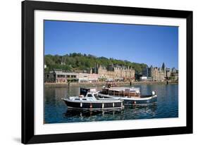 Harbour and Waterfront, Oban, Argyll, Strathclyde, Scotland, United Kingdom-Geoff Renner-Framed Photographic Print