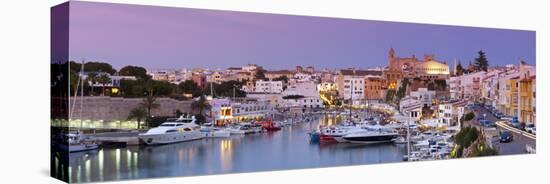 Harbour and Waterfront of Ciutadella, Menorca, Balearic Islands, Spain-Doug Pearson-Stretched Canvas
