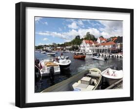 Harbour Approaches, Kragero, Telemark, South Norway, Norway, Scandinavia, Europe-David Lomax-Framed Photographic Print