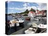 Harbour Approaches, Kragero, Telemark, South Norway, Norway, Scandinavia, Europe-David Lomax-Stretched Canvas