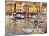 Harbour at Cassis-Peter Graham-Mounted Giclee Print