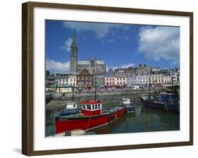 Harbour at Cobh, County Cork, Munster, Republic of Ireland, Europe-Richardson Rolf-Framed Photographic Print