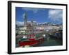 Harbour at Cobh, County Cork, Munster, Republic of Ireland, Europe-Richardson Rolf-Framed Photographic Print