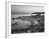 Harbour at Dusk, Pythagorion, Samos, Aegean Islands, Greece-Stuart Black-Framed Photographic Print