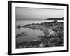 Harbour at Dusk, Pythagorion, Samos, Aegean Islands, Greece-Stuart Black-Framed Photographic Print