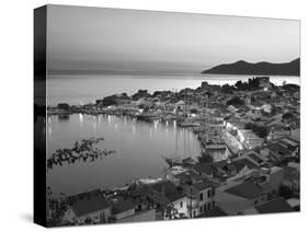 Harbour at Dusk, Pythagorion, Samos, Aegean Islands, Greece-Stuart Black-Stretched Canvas