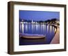 Harbour at Dusk, Zakynthos Town, Zakynthos, Ionian Islands, Greek Islands, Greece, Europe-Frank Fell-Framed Photographic Print