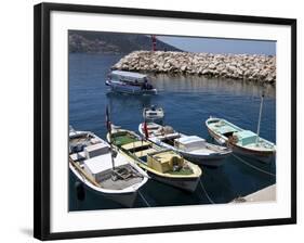 Harbour at Kalkan, a Popular Tourist Resort, Antalya Province, Anatolia, Turkey-null-Framed Photographic Print