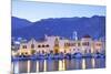Harbour at Pothia, Kalymnos at Dusk, Dodecanese, Greek Islands, Greece, Europe-Neil Farrin-Mounted Photographic Print
