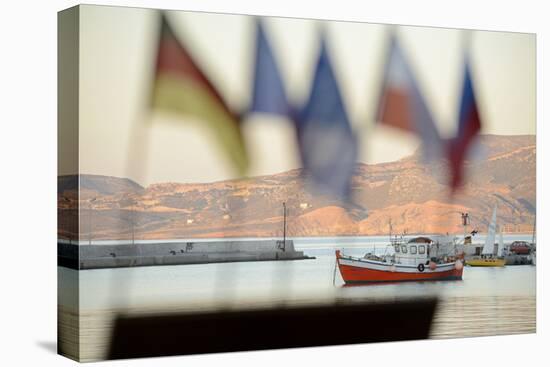 Harbour at Sitia, Crete, Greece, Europe-Christian Heeb-Stretched Canvas