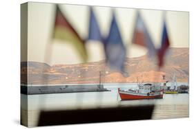 Harbour at Sitia, Crete, Greece, Europe-Christian Heeb-Stretched Canvas