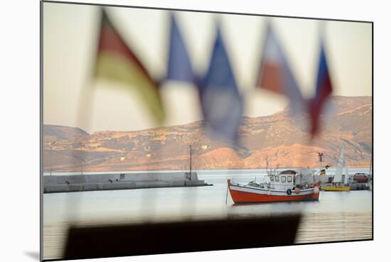 Harbour at Sitia, Crete, Greece, Europe-Christian Heeb-Mounted Photographic Print