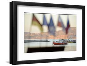 Harbour at Sitia, Crete, Greece, Europe-Christian Heeb-Framed Photographic Print