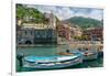 Harbour at Vernazza, Cinque Terre, UNESCO World Heritage Site, Liguria, Italian Riviera, Italy, Eur-Alexandre Rotenberg-Framed Photographic Print