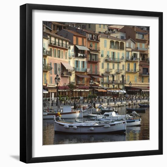 Harbour at Villefranche, Cote D'Azur-Joe Cornish-Framed Photographic Print