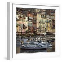 Harbour at Villefranche, Cote D'Azur-Joe Cornish-Framed Photographic Print