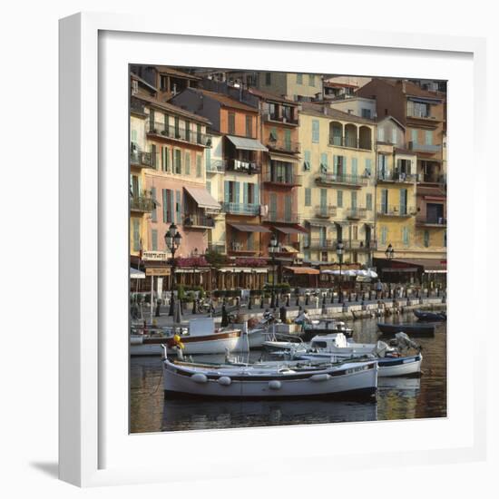 Harbour at Villefranche, Cote D'Azur-Joe Cornish-Framed Photographic Print