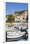 Harbour Boats, Hvar, Hvar Island, Dalmatia, Croatia, Europe-Frank Fell-Framed Photographic Print