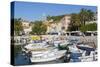 Harbour Boats, Hvar, Hvar Island, Dalmatia, Croatia, Europe-Frank Fell-Stretched Canvas