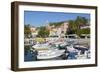 Harbour Boats, Hvar, Hvar Island, Dalmatia, Croatia, Europe-Frank Fell-Framed Photographic Print