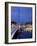 Harbour Bridge at Dusk, Torquay, Devon, England, United Kingdom, Europe-Stuart Black-Framed Photographic Print