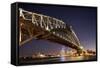 Harbour Bridge at Twilight-Paul Souders-Framed Stretched Canvas