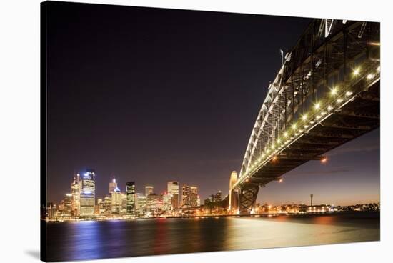 Harbour Bridge, Sydney, Australia-Paul Souders-Stretched Canvas