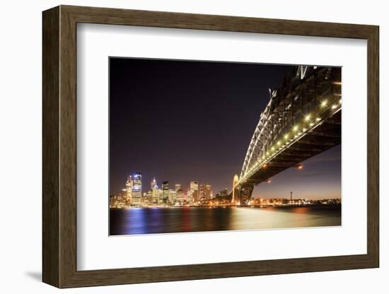 Harbour Bridge, Sydney, Australia-Paul Souders-Framed Photographic Print