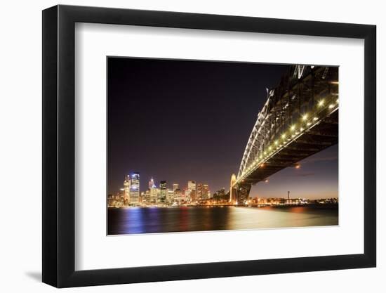 Harbour Bridge, Sydney, Australia-Paul Souders-Framed Photographic Print