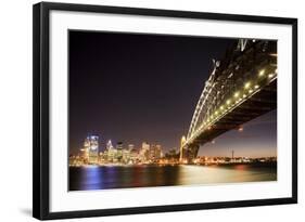 Harbour Bridge, Sydney, Australia-Paul Souders-Framed Photographic Print