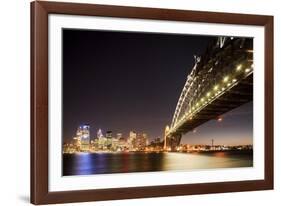 Harbour Bridge, Sydney, Australia-Paul Souders-Framed Photographic Print