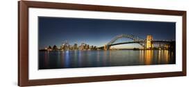 Harbour Bridge, Sydney, Nsw, Australia-Michele Falzone-Framed Photographic Print