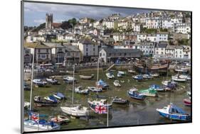 Harbour, Brixham, Devon, England, United Kingdom, Europe-Rolf Richardson-Mounted Photographic Print