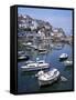 Harbour, Brixham, South Devon, England, United Kingdom-Roy Rainford-Framed Stretched Canvas