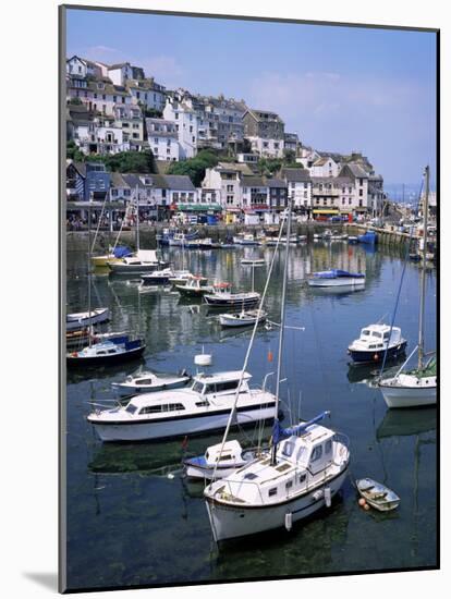 Harbour, Brixham, South Devon, England, United Kingdom-Roy Rainford-Mounted Photographic Print