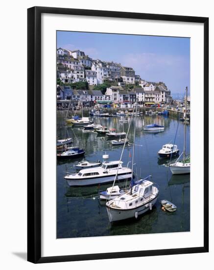 Harbour, Brixham, South Devon, England, United Kingdom-Roy Rainford-Framed Photographic Print