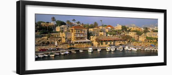 Harbour, Byblos, Nr. Beirut, Beirut, Lebanon-Gavin Hellier-Framed Premium Photographic Print